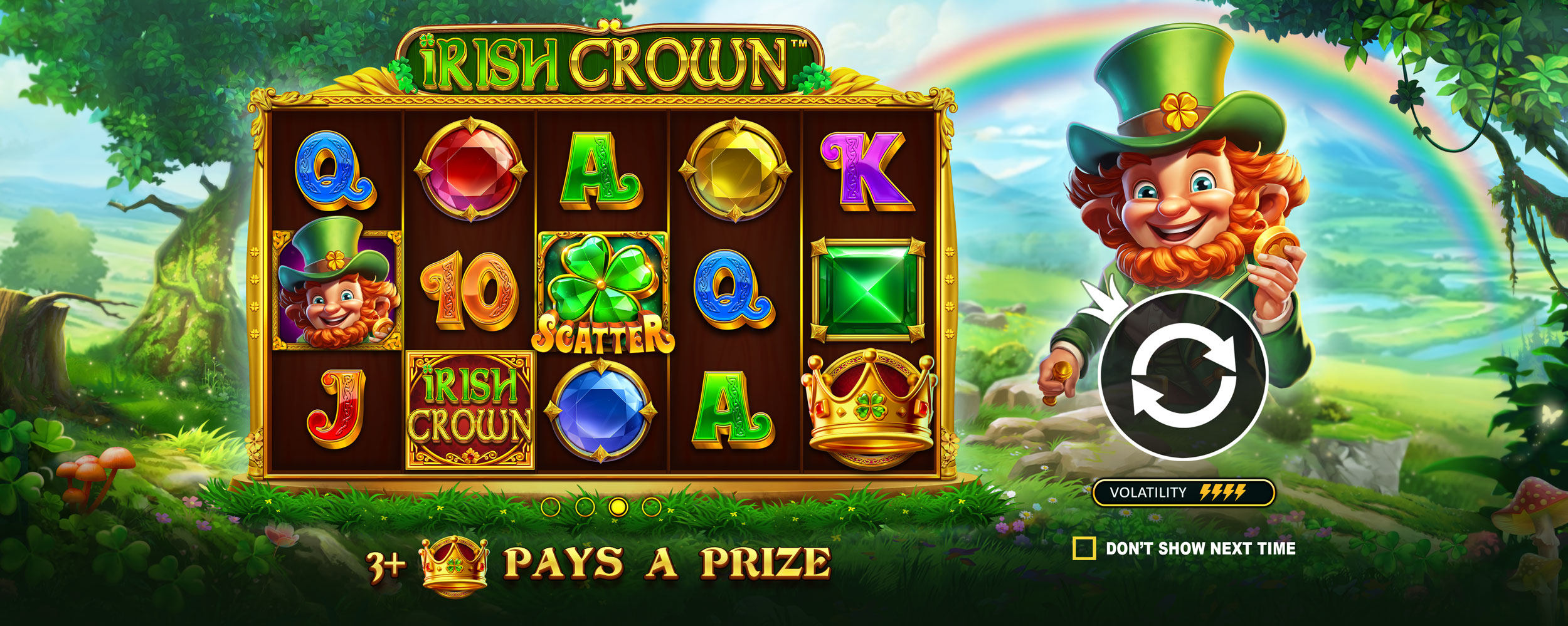Irish Crown - screenshot with slot description 2